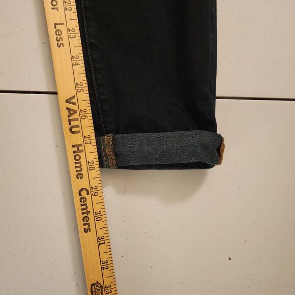 Lucky Brand Women Lolita Skinny Cuffed Jeans Dark Wash Low Rise Size 2/26R - Picture 10 of 11